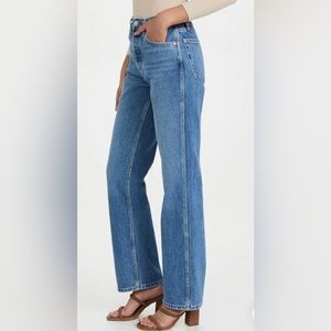 Re/done 90s High Rise Loose Fit Jeans | Size 29 | Stoned Azul | Like New
